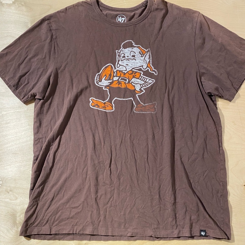 47 Brown Graphic Short Sleeve Brownie the Elf Tee XXL (GD)